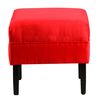 Set Pouf 2 Bodevir Sky Felpa 00 Rojo