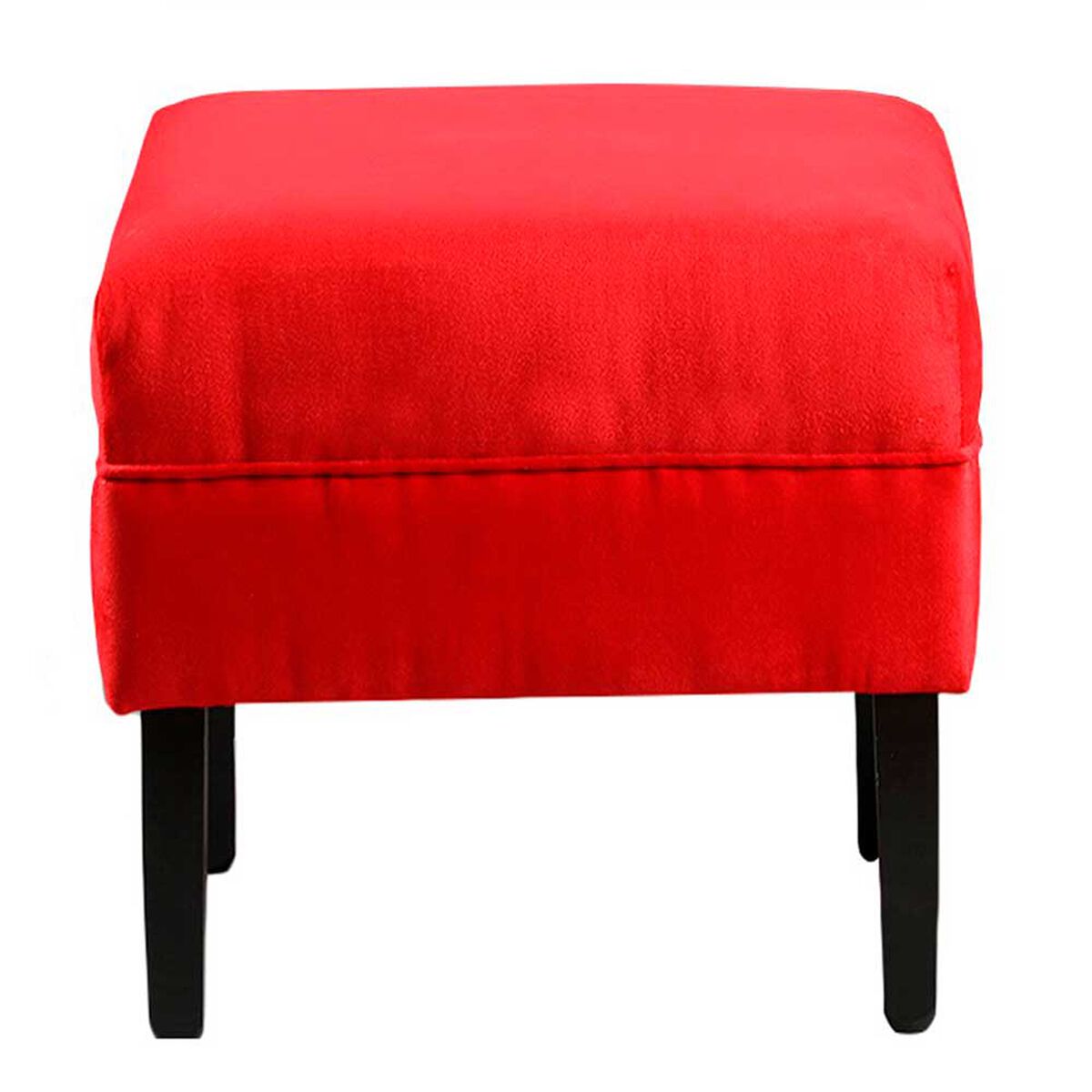Set Pouf 2 Bodevir Sky Felpa 00 Rojo
