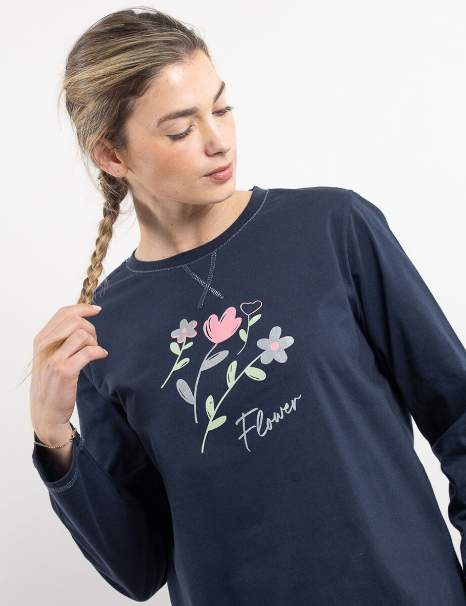 Polera Pijama Mujer Portman Club