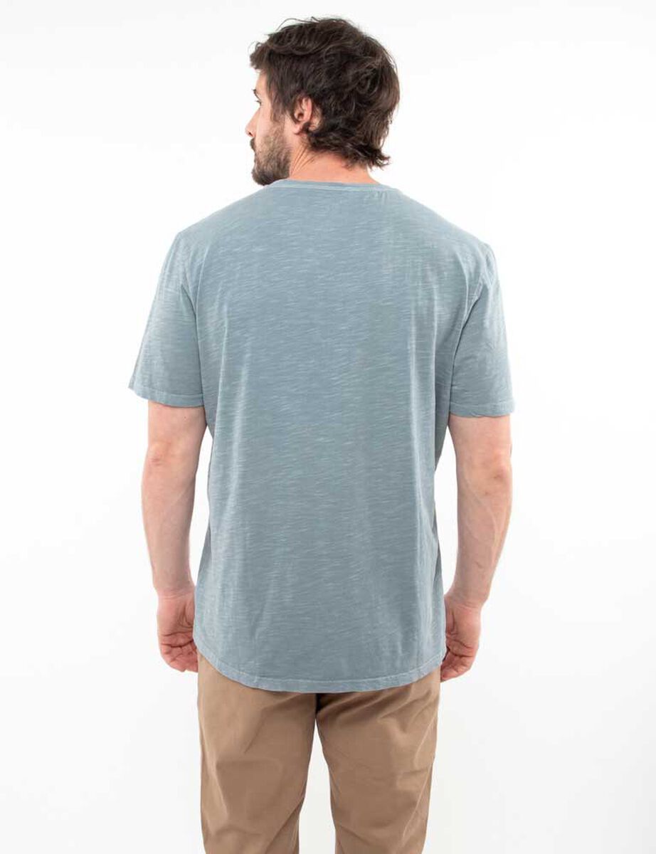 Polera Algodón Slim Manga Corta Hombre Zibel