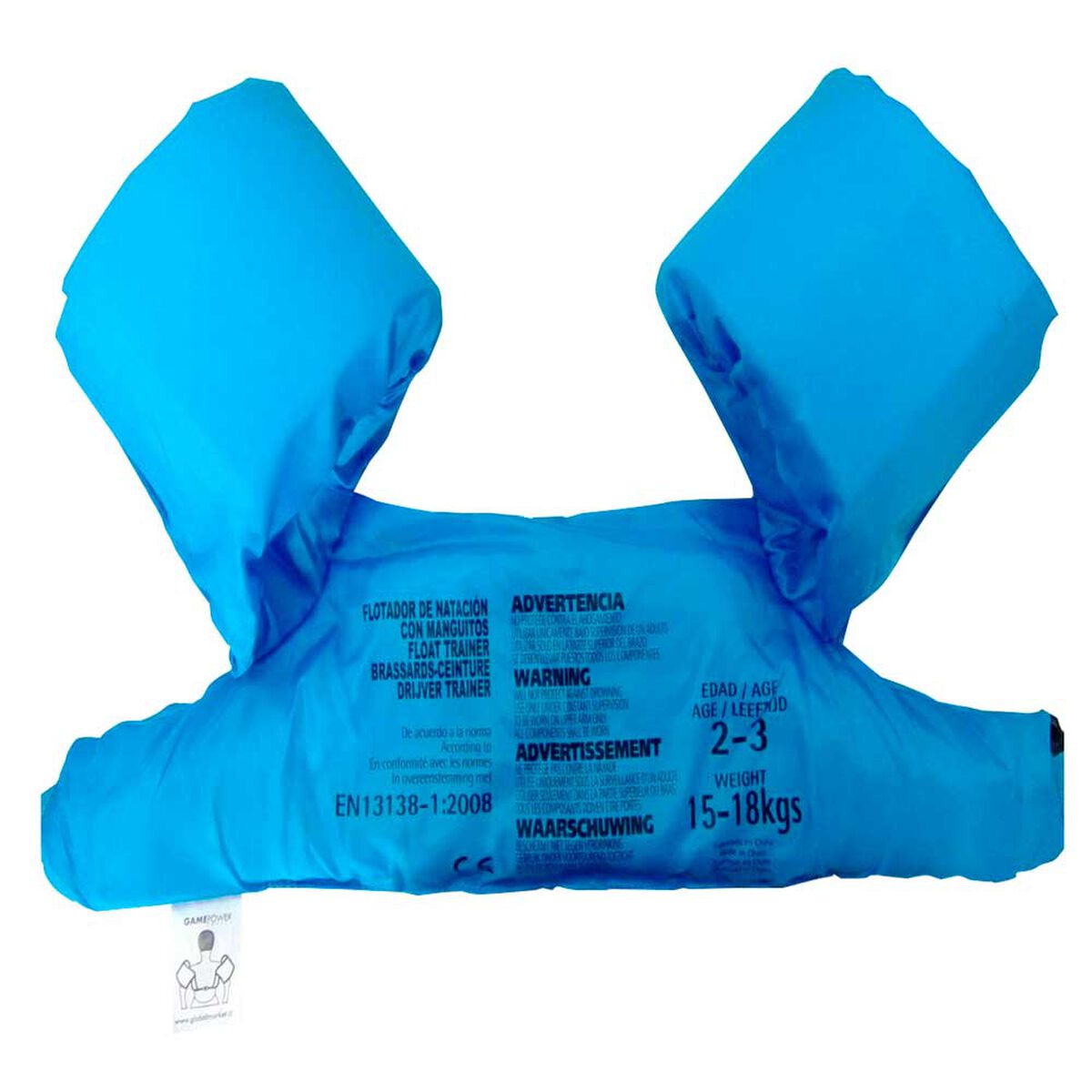 Flotador Infantil Azul Game Power