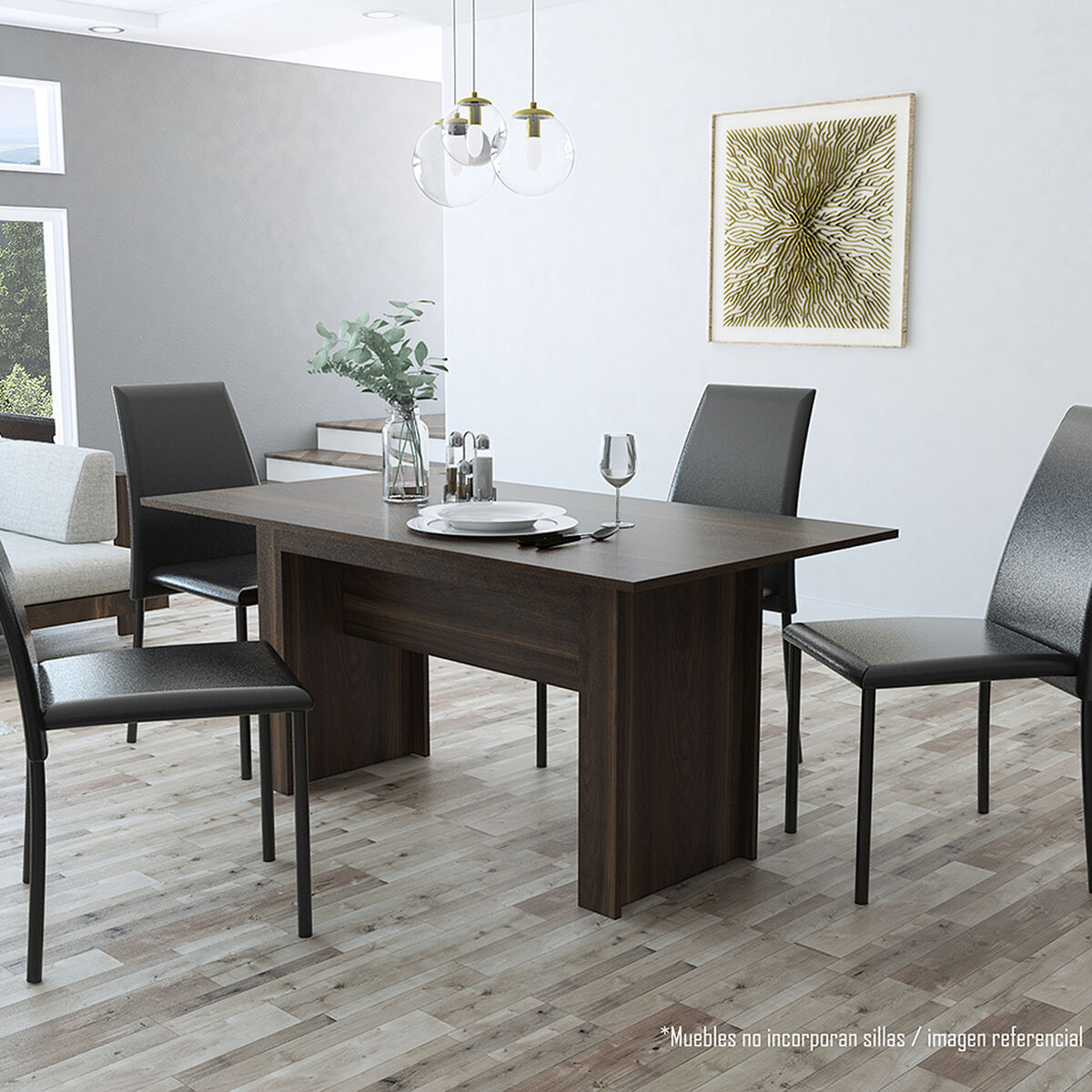 Mesa de Comedor TuHome Classic Habano