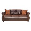 Sofa Black Factory Gran Columbia 3 Cuerpos Café