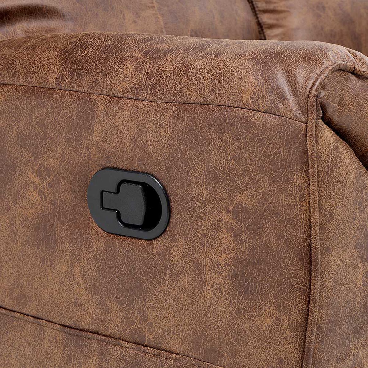 Sof&aacute; Reclinable Rosen Tolosa 3 Cuerpos Camel