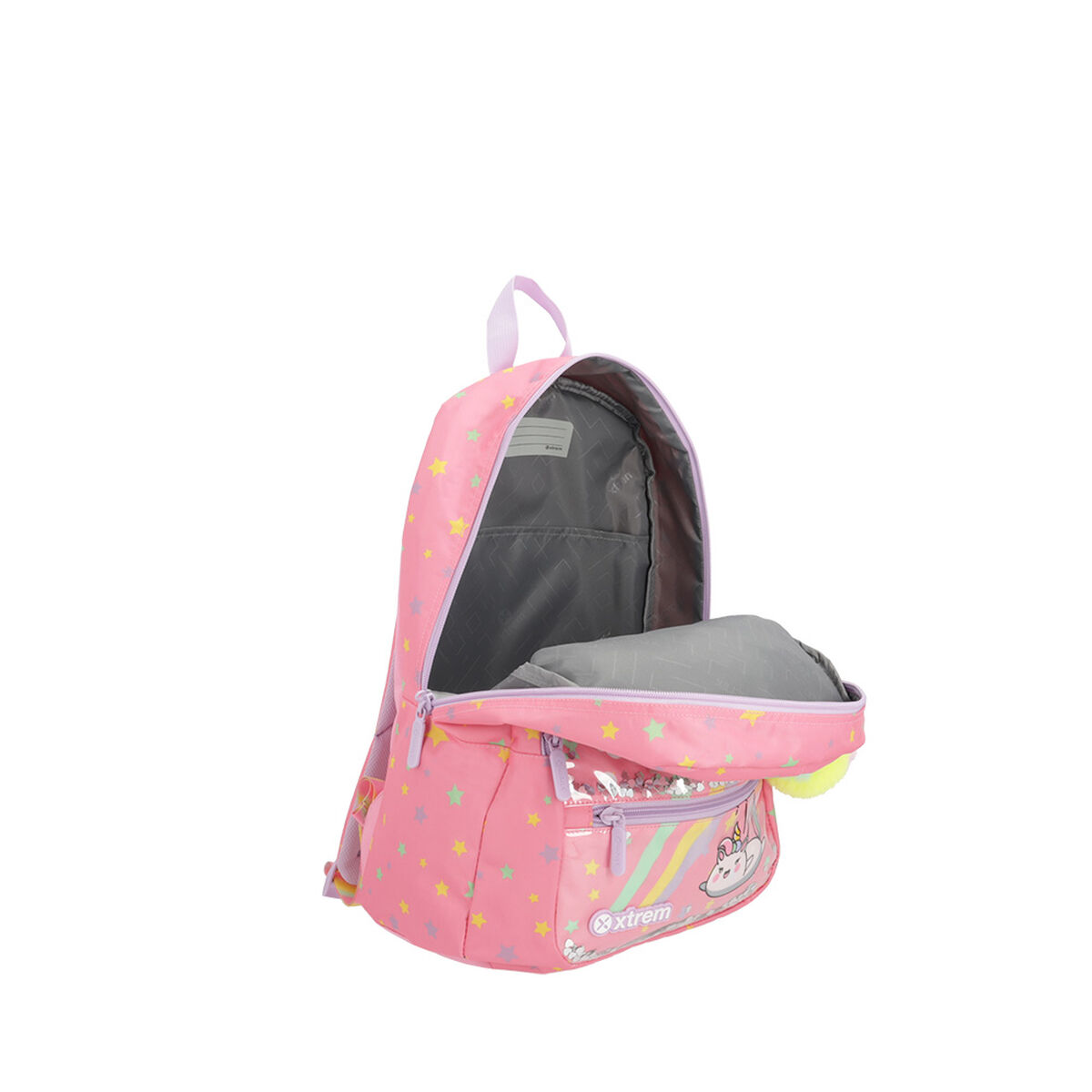 Mochila Logan 4Xt Unicornios Rosado L Xtrem