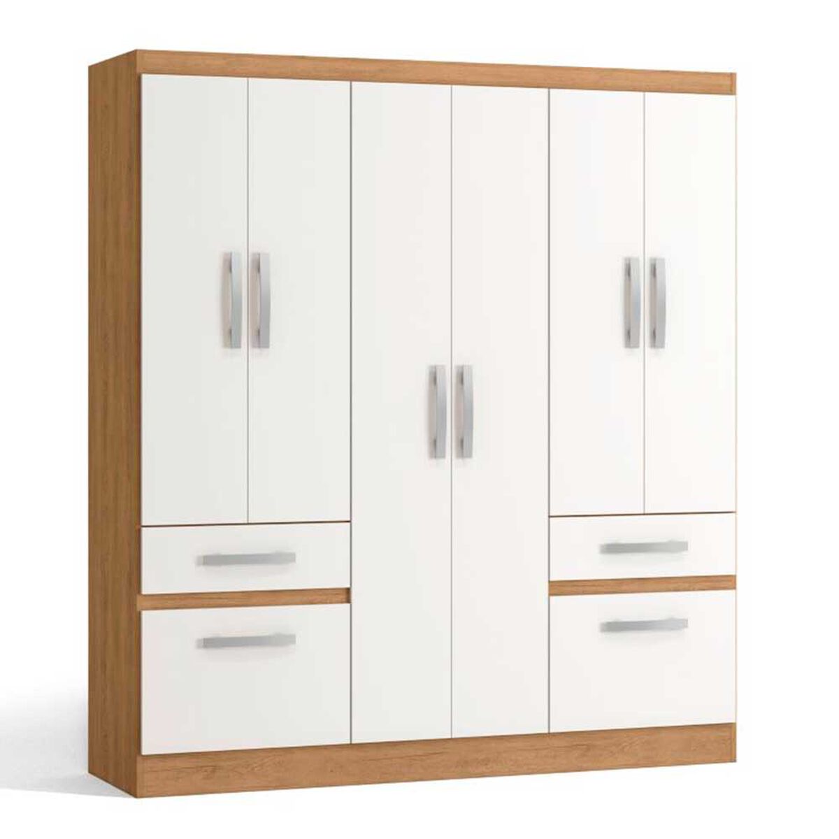 Closet Yardas Liliana 6 Puertas 4 Cajones Freij&oacute; Blanco