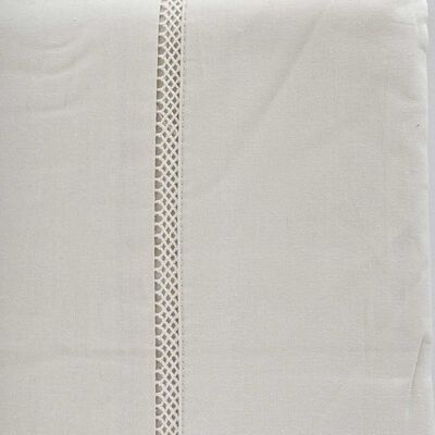 Imagen 2 del producto Juego de Sábanas Lisa Zibel King 200 Hilos 100% Algodón Grass, Snow