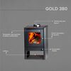 Pack Calef. Bosca a Le&ntilde;a Gold 380 Charcoal + Kit Base
