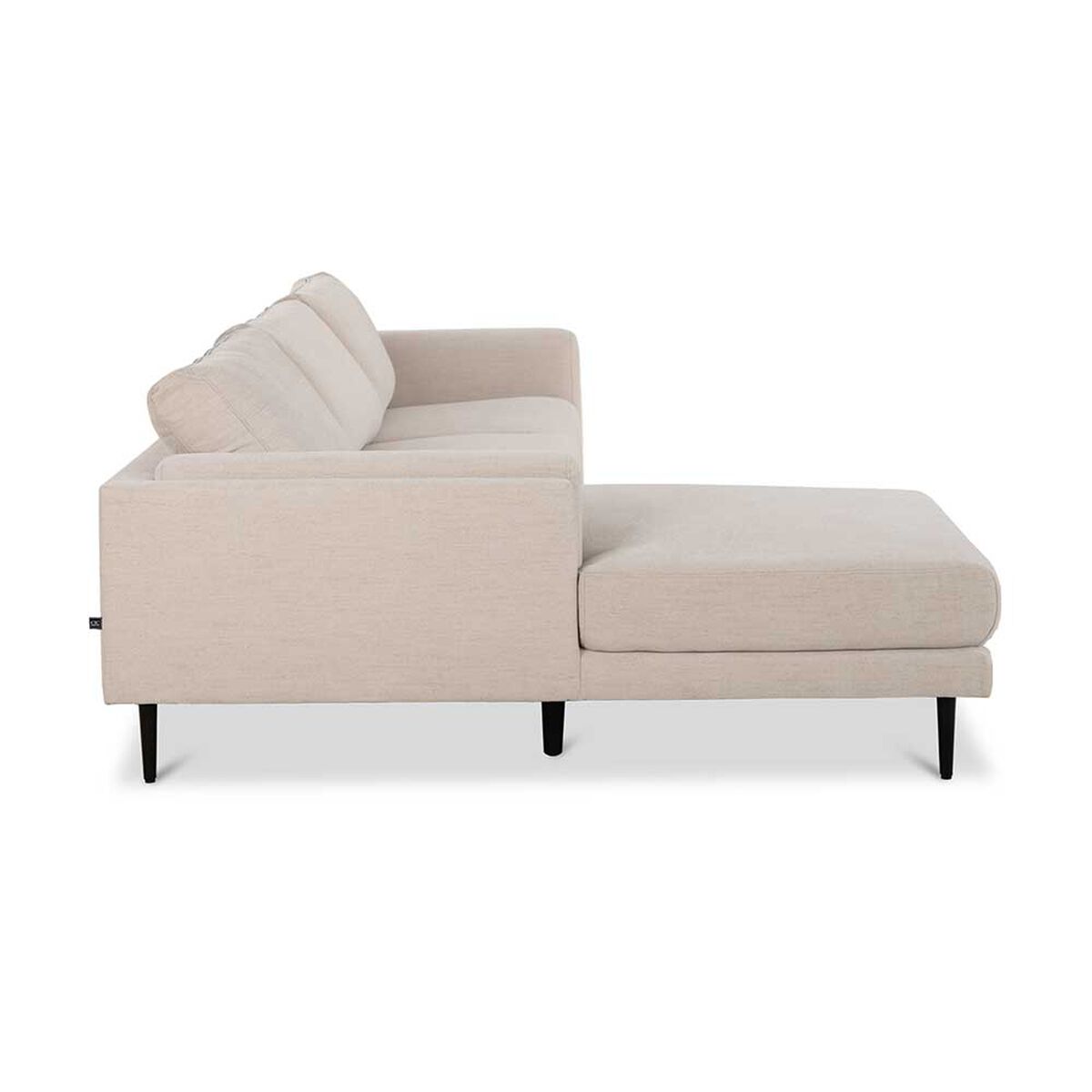 Sof&aacute; Seccional Izquierdo CIC Maria Repreve 4 Cuerpos Beige