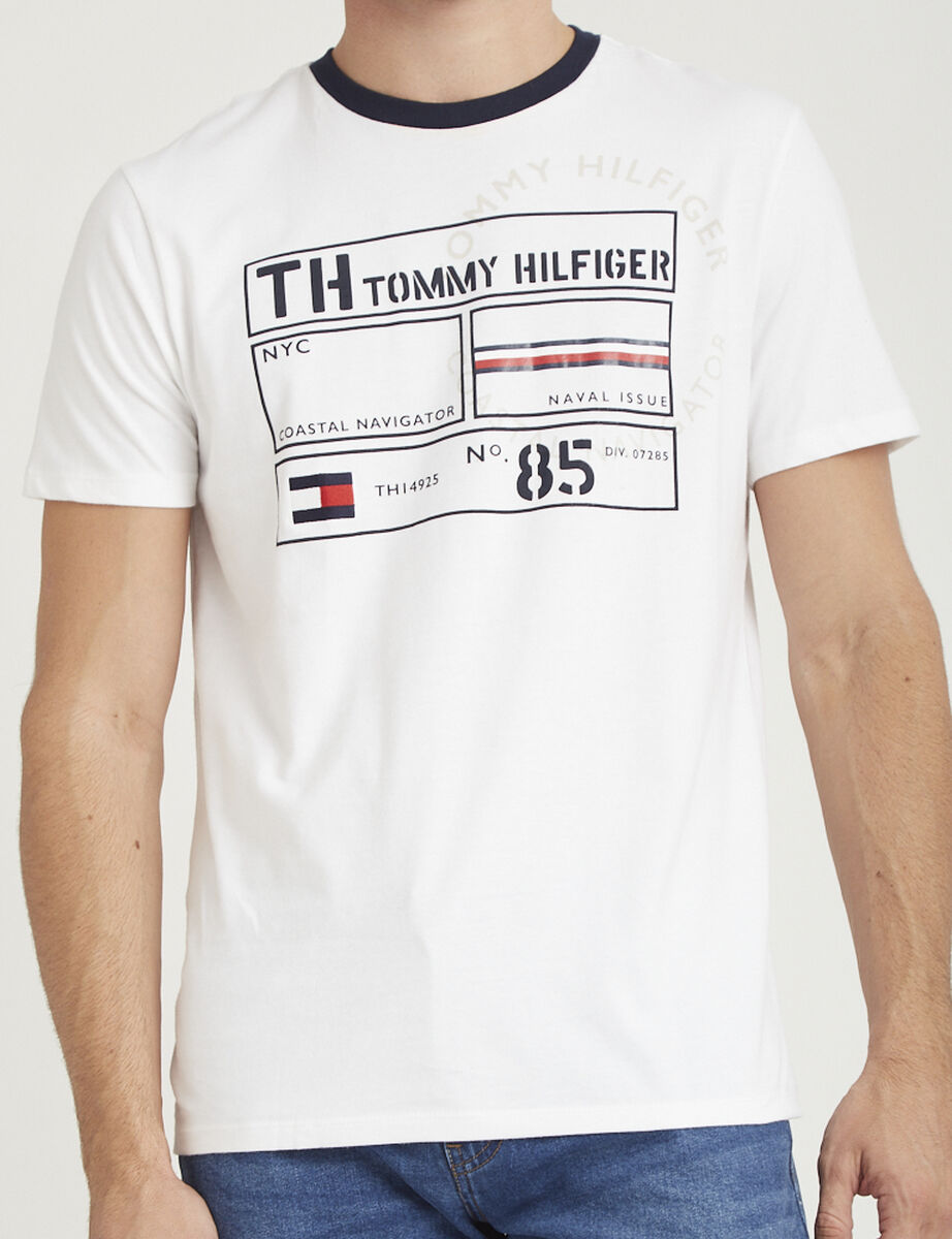 Polera de Algodón Hombre Tommy Hilfiger