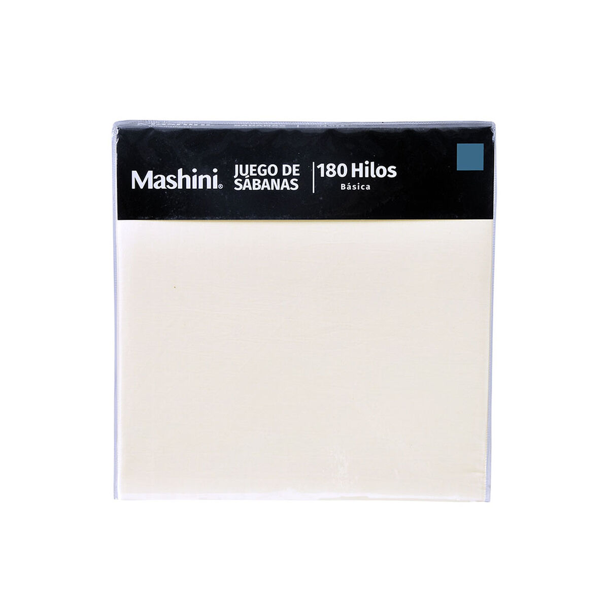 Juego de Sábanas Mashini 180 Hilos King Liso Crudo