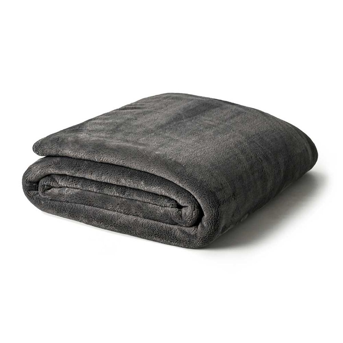 Frazada Poliéster Cannon 2 Plazas Flannel Acero