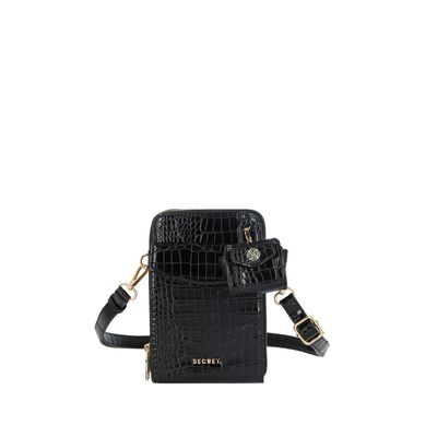 Portacelular Secret Bucarest FW25 XL Negro