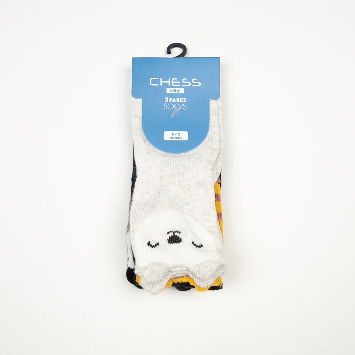 Pack 3 Calcetin Largo Chess Baby