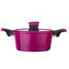 Olla Acero Inoxidable con Tapa Kitchenware Soho Cherry 24 cm