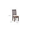 Juego de Comedor CIC Ñuble 6 Sillas Chocolate Beige