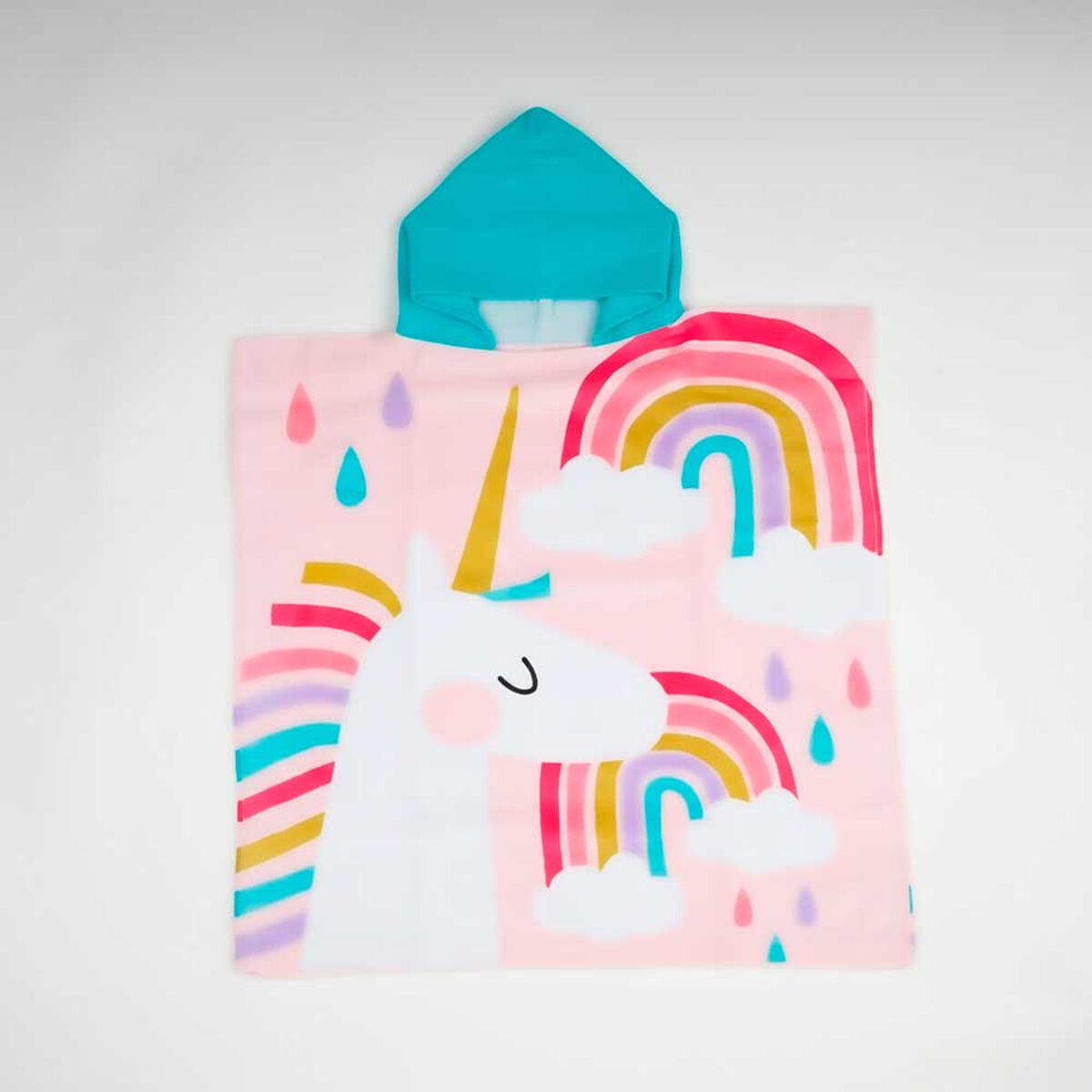 Toalla Poncho de Playa Infanftil Casanova Kids Unicorn