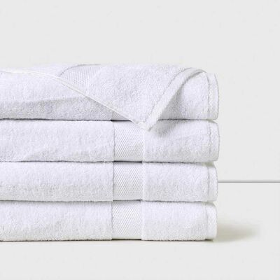 Toalla de Baño Cannon Liso 50 x 90 cm Blanco