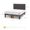 Cama Europea CIC Base Dividida King Cocopedic