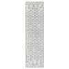 Alfombra de Pasillo Modalfo Florida 70 x 230 cm Blanco
