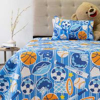Quilt Infantil Doral 1,5 Plazas Origins Pelotas