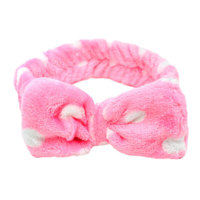 Imagen 1 del producto Cintillo Make Up Bow Lunar Rosa Skinlab