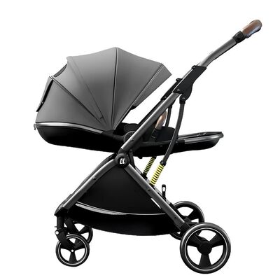 Imagen 1 del producto Coche de Paseo Modo Apego y Panorámico Gris Lubabycas