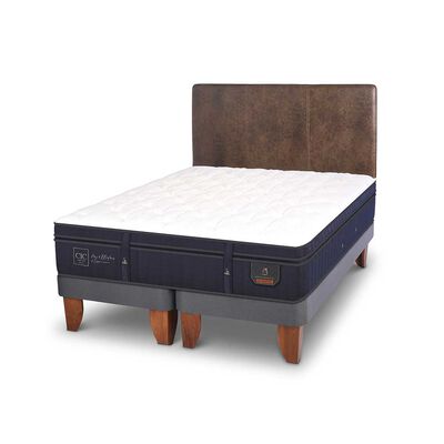 Imagen 2 del producto Cama Europea CIC Base Dividida King Súper Premium + Respaldo