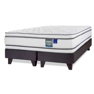 Imagen 1 del producto Cama Europea Flex 2 Plazas Majesty Base Dividida