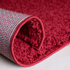 Alfombra Doral Shaggy 200 x 170 cm Rojo