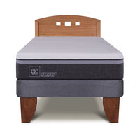 Cama Europea CIC 1,5 Plazas Ortopedic Advance + Respaldo New Gales