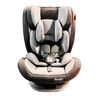 Silla Auto Multietapa Isofix 360° Gris Bebeglo