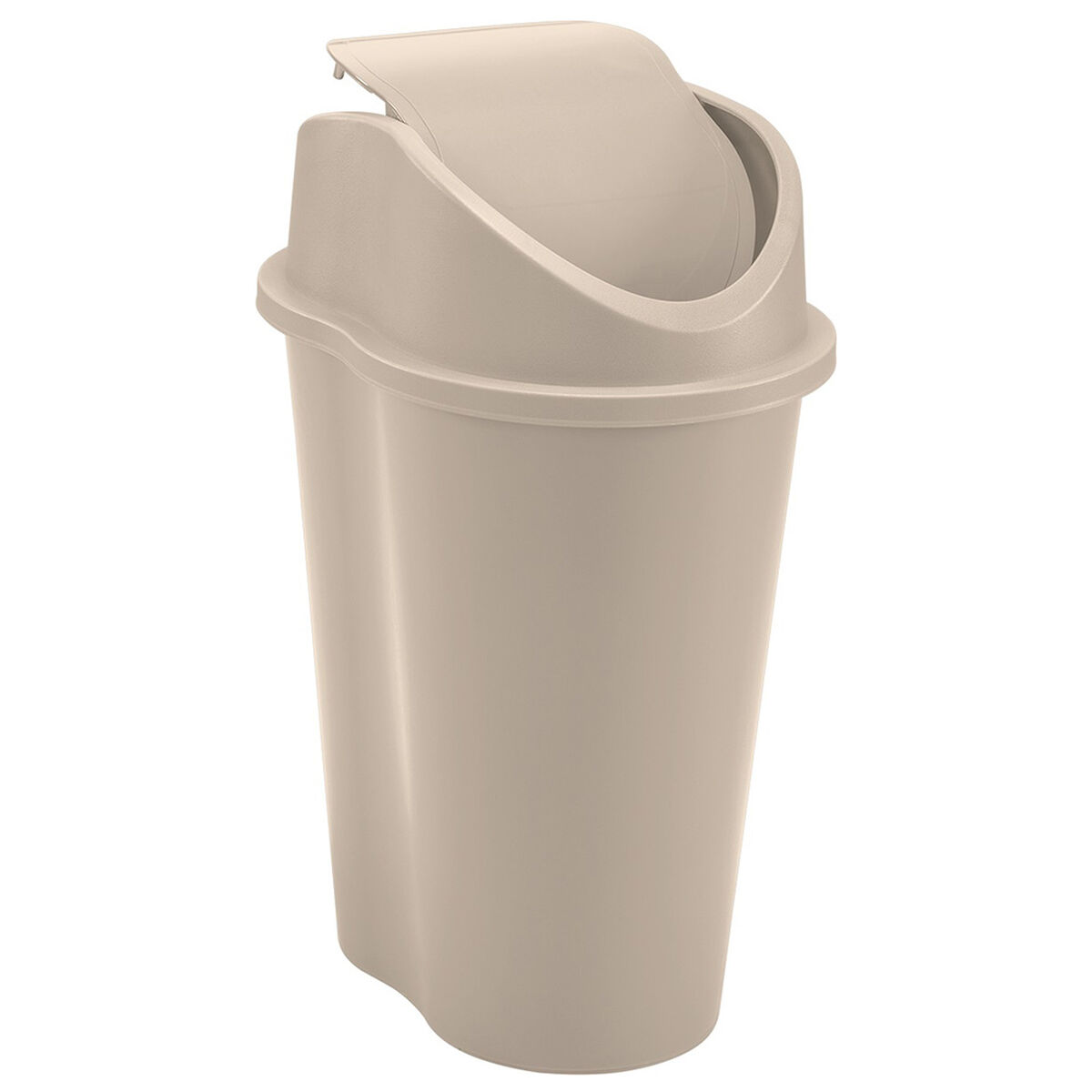 Basurero Rimax Vaiven Taupe 10 lts
