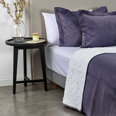 Imagen 2 del producto Quilt Sherpa American Family King Malva