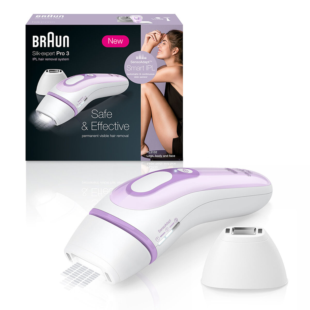 Depiladora IPL Gama Victoria IPL-3111 300.000 pulsaciones