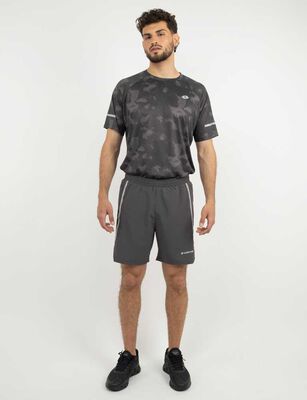 Imagen 2 del producto Short Deportivo Hombre Lotto Charcoal, Negro