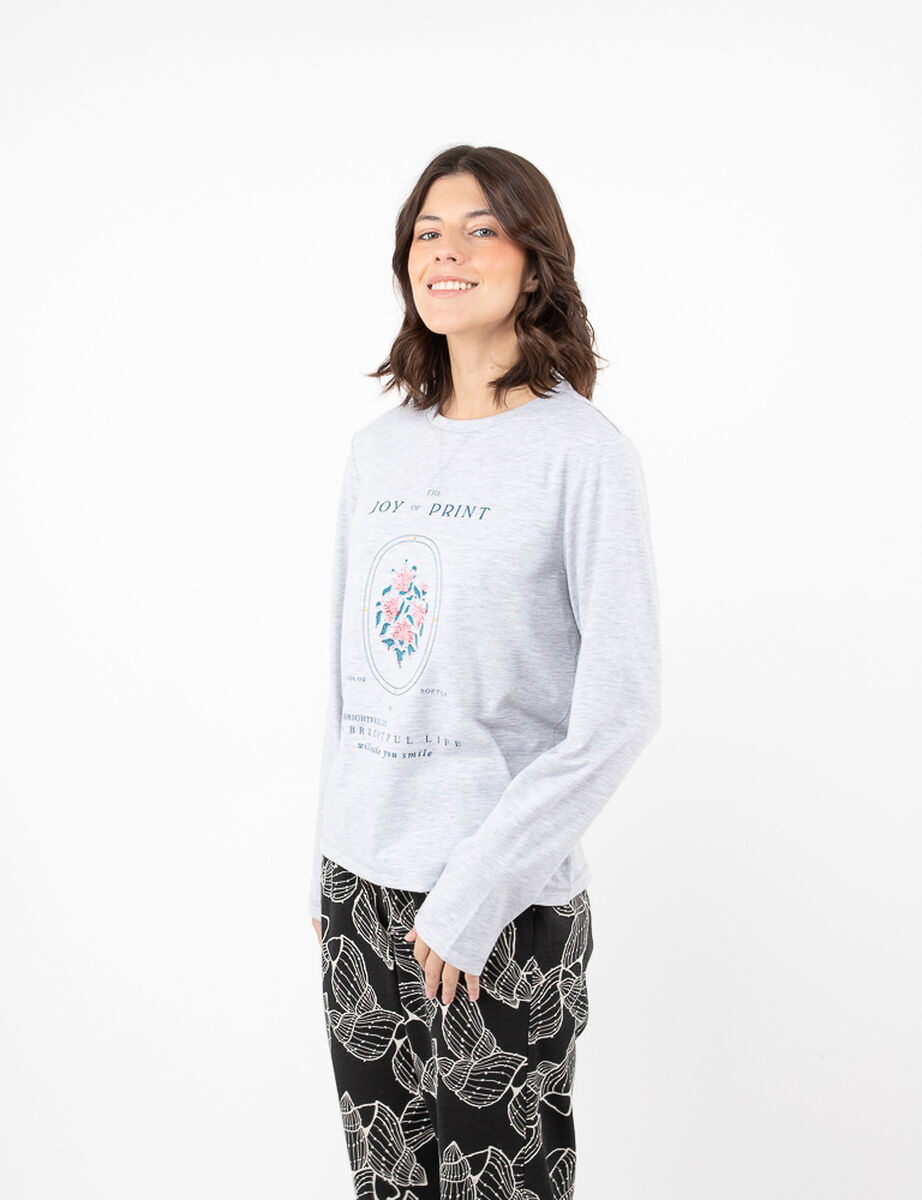 Polera de Pijama Mujer Portman Club