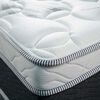 Cama Europea Celta Base Dividida King Everest Cobre + Respaldo + 2 Veladores Mallorca