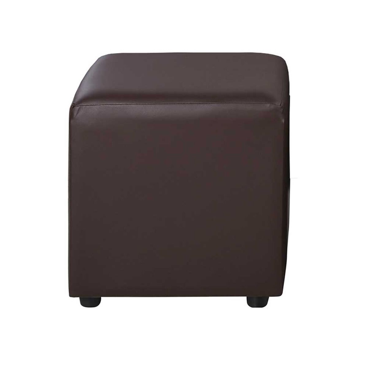 Pouf Bodevir Cali PU Chocolate 