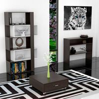 Biblioteca + Mesa de Centro + Arrimo Beijing TuHome