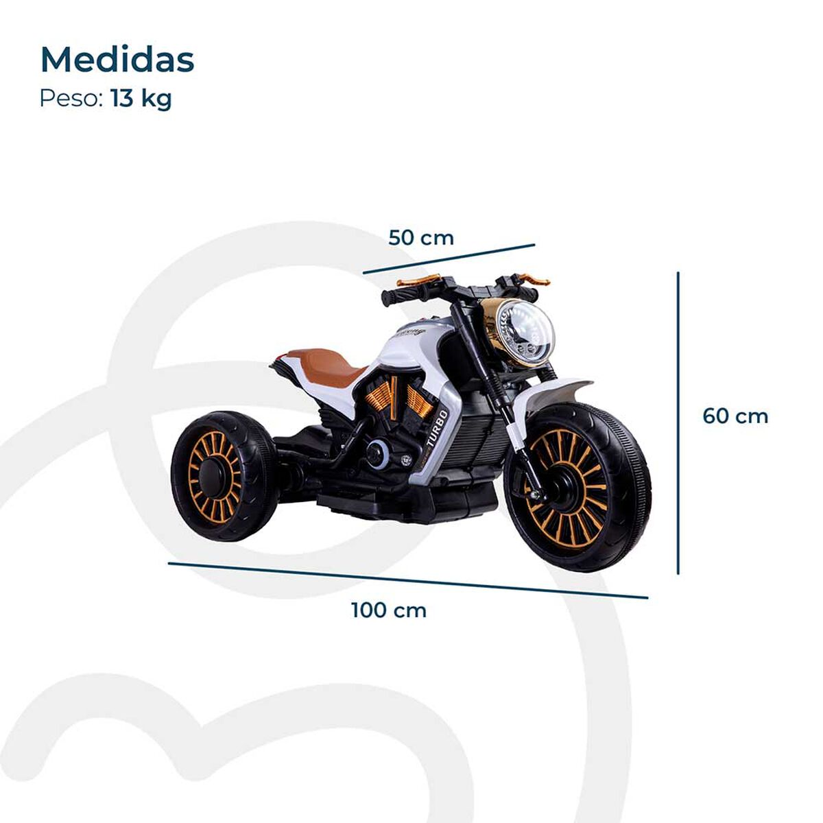 Trimoto SX Blanca Bebesit