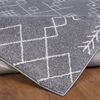 Alfombra Modalfo Florida 160 x 230 cm Gris