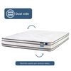 Cama Europea Flex 2 Plazas Innova + Respaldo + 2 Veladores