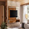 Panel TV Exit Vegas Hasta 65" Blanco