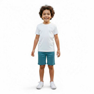 Bermuda de Algodón Niño Cutback