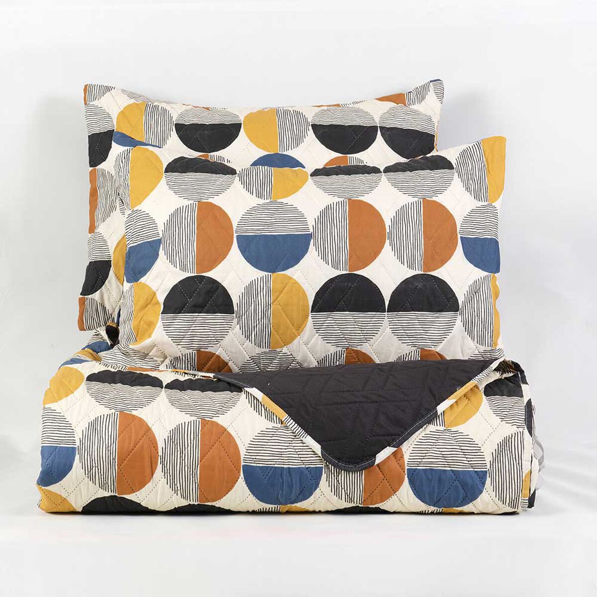 Quilt Microfibra Estampado Mashini King Circle