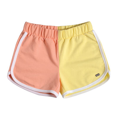 Imagen 1 del producto Short Niña Bicolor Exception Coral
