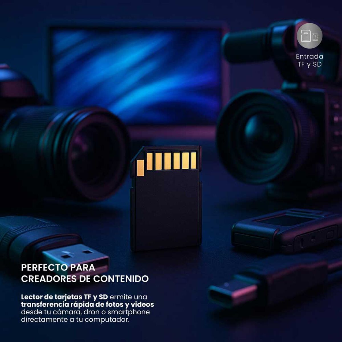 Adaptador Multipuerto Levo Hub 6 en 1