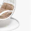 Silla Colgante Rattan Sintético Spazzio Colbun Crema