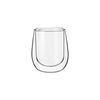 Set 2 Tazas Vidrio Doble Pared Simplit Expreso 80 ml